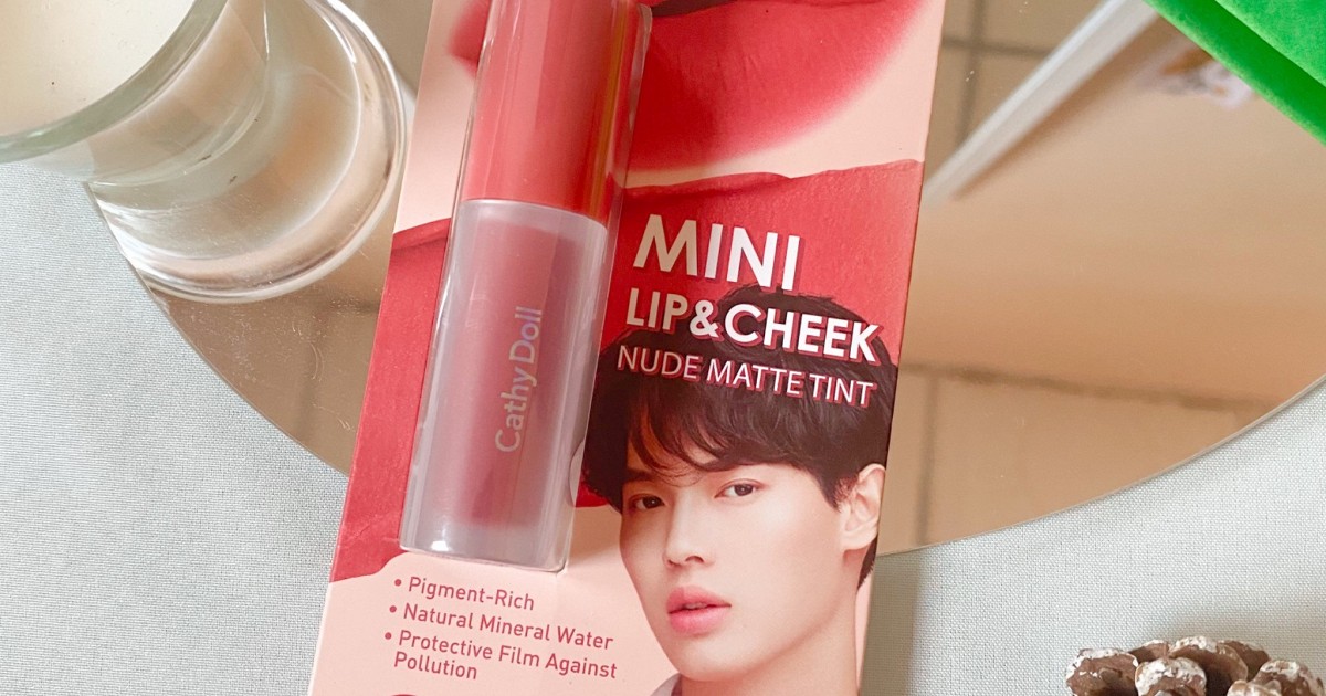 Cathy Doll Mini Lip Cheek Nude Matte Tint