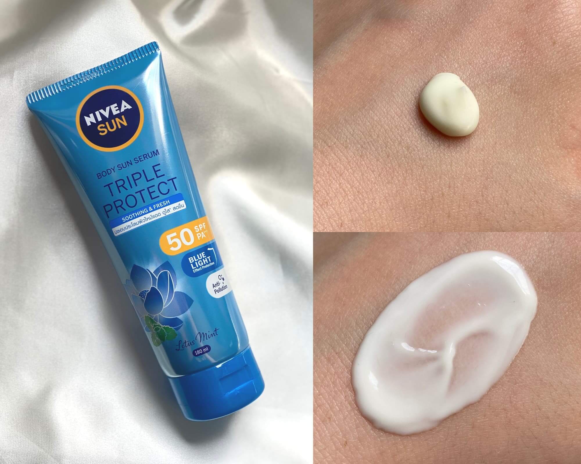 ครีมกันแดดนีเวีย Nivea Sun Body Sun Serum Triple Protect Soothing & Fresh