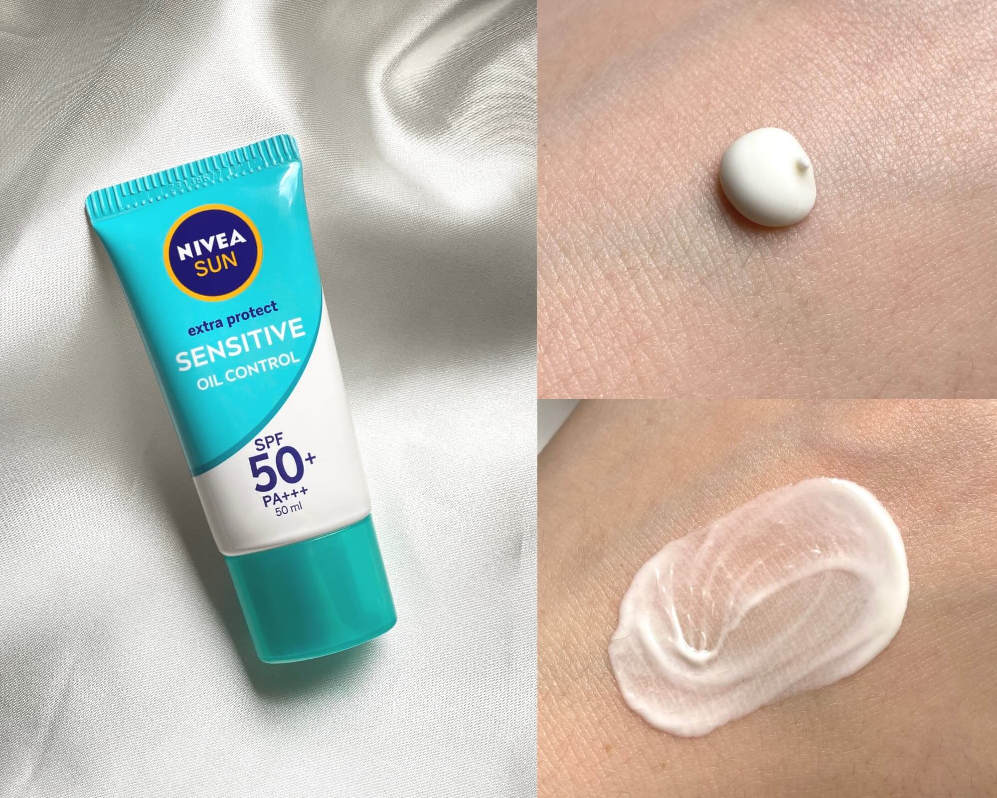 ครีมกันแดดนีเวีย Nivea Sun Extra Protect Sensitive Oil Control