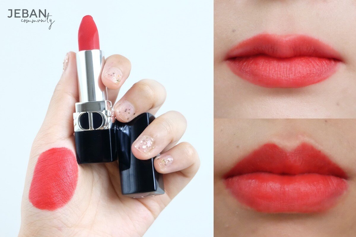 ลิป Rouge Dior Couture Color สี 999 Velvet