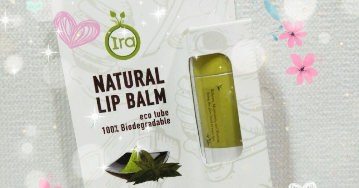Ira Tea Review Ira Eco Tube MATCHA GREEN TEA ลิปบาล์มไอรา ปากชมพู ดูดีขึ้นด้วย ...