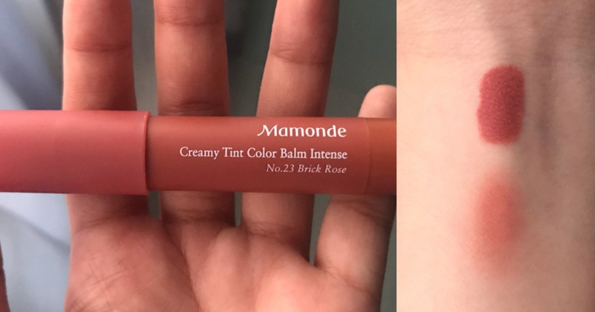 🌈Review::สีโปรด#23 Mamonde creamy tint balm💄