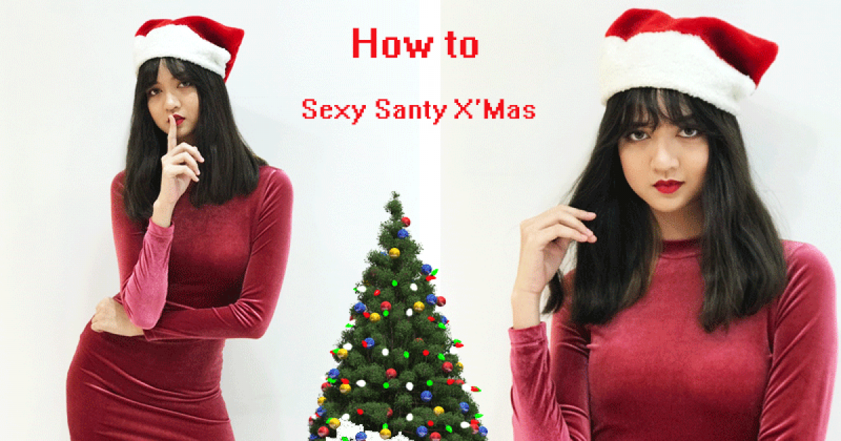How to Santy X’Mas แต่งหน้าเป็นแซนตี้ ขี้เล่นวันคริสมาสต์
