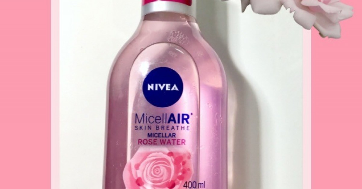 Nivea Micellair Skin Breathe Micellar Rose Water คลีนซิ่งล้างเครื่องสำอางได้หมดจด ด้วยสารสกัดจากน้ำดอกกุหลาบ
