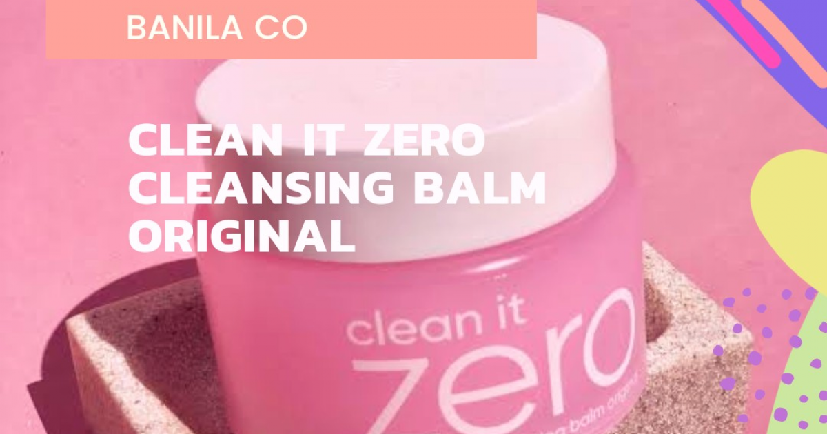 Clean It Zero Cleansing Balm 4 สี