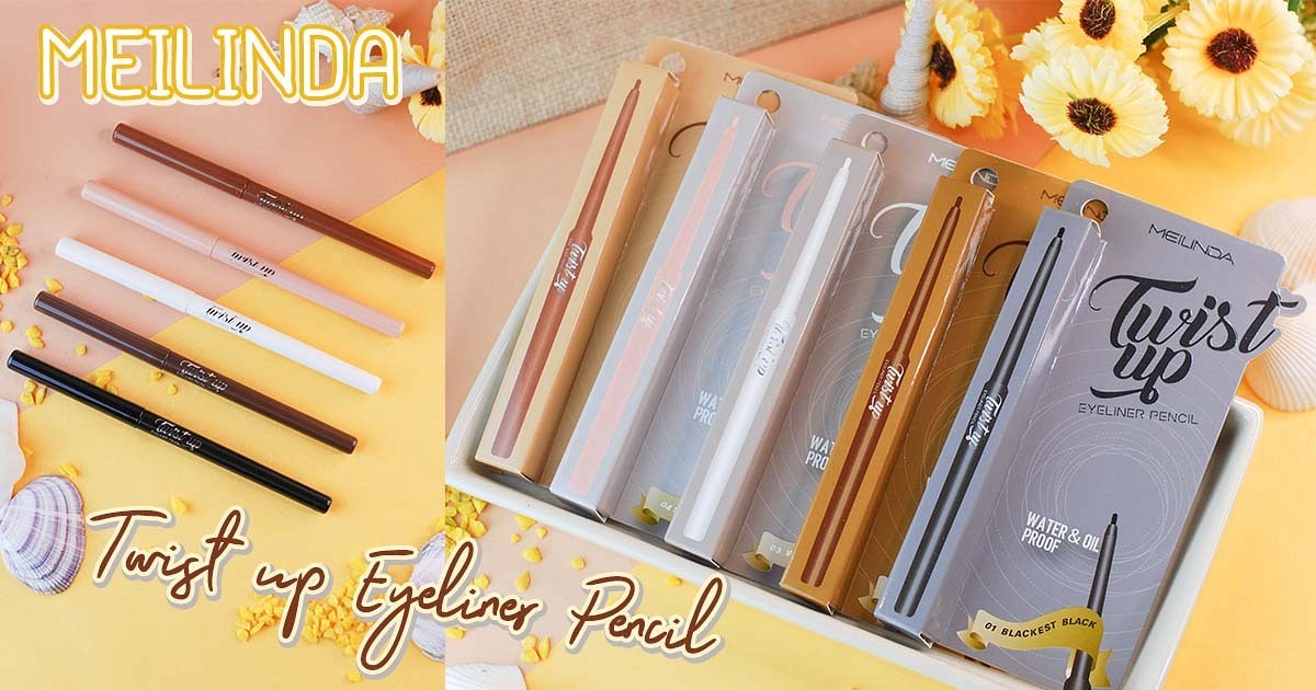 Review MEILINDA Twist up Eyeliner Pencil