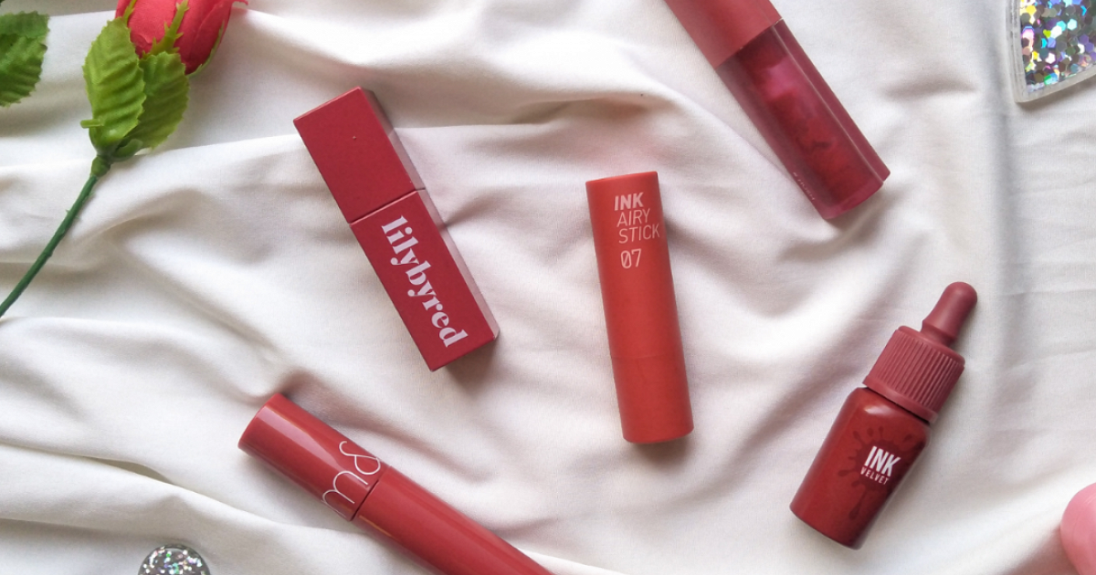 Top 5 lipstick korean บอกเลยสีสวยสีดีทุกแท่ง