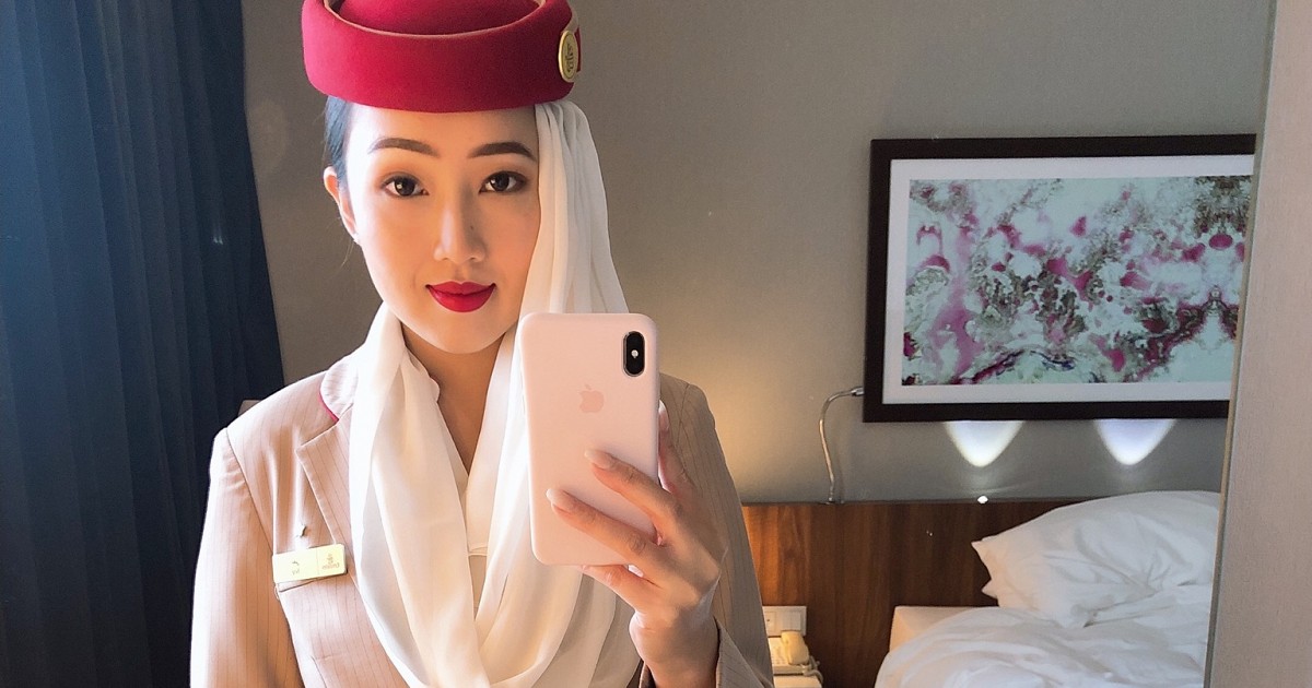 Perfect Cabin Crew nails Emirates การทำเล็บในแบบฉบับของลูกเรือ Emirates