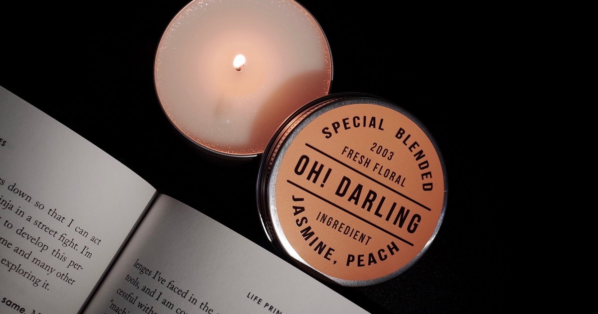 Review EVERYDAYKMKM Tin Candle Oh! Darling เทียนหอมพกพาสะดวก