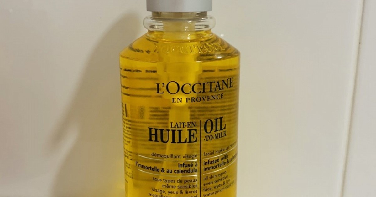 L'Occitane Huile oil to milk