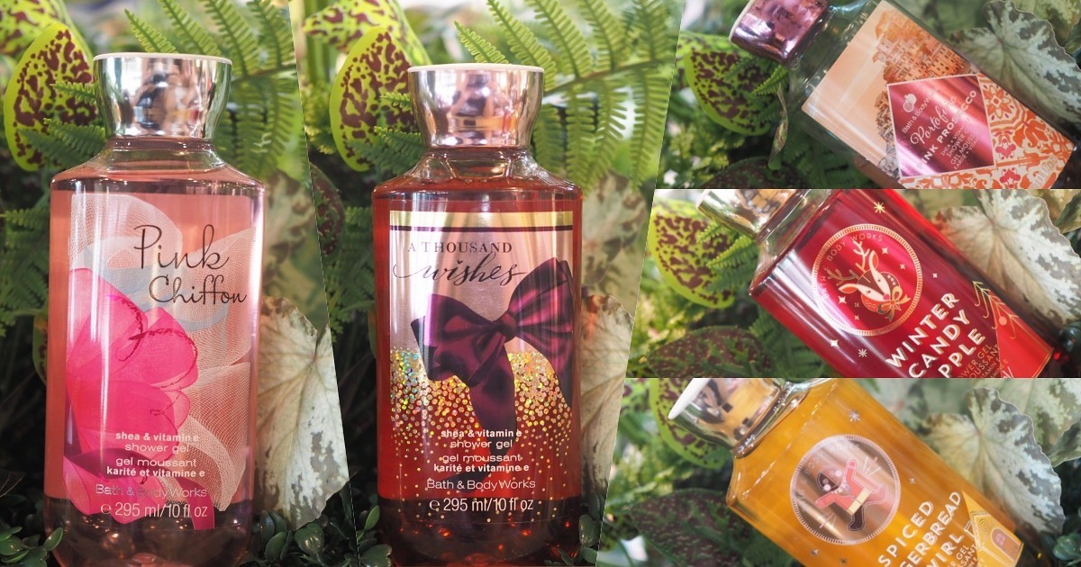 [Review] เจลอาบน้ำ 5 กลิ่นต้องมี!!! Bath&Body works
