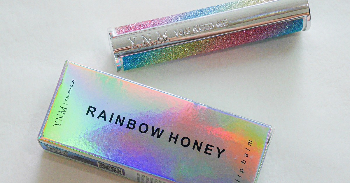 รีวิวลิปบาล์ม Y.N.M Rainbow Honey ~~☆