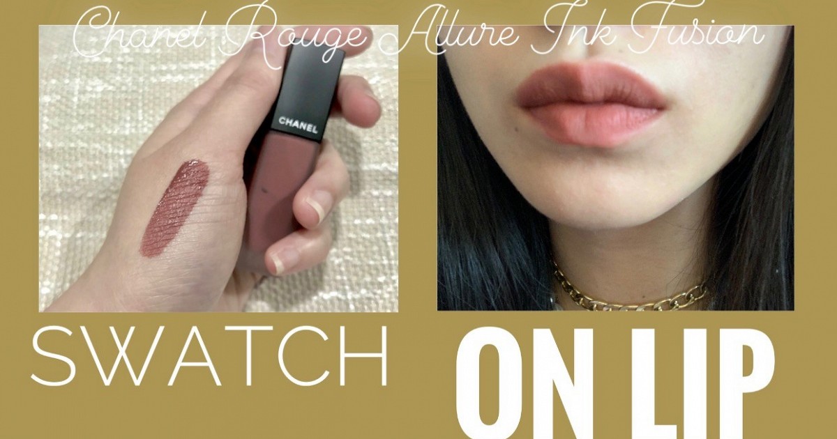 Review Chanel Rouge Allure Ink Fusion Liquid Lip no.834