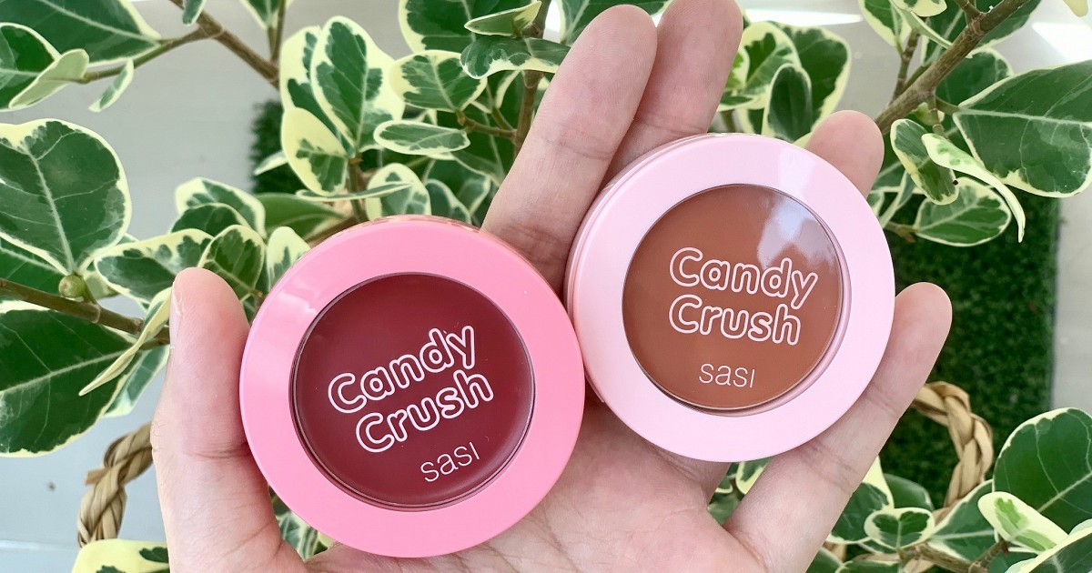 บลัชออนถูก และดี Sasi Candy Crush Blusher