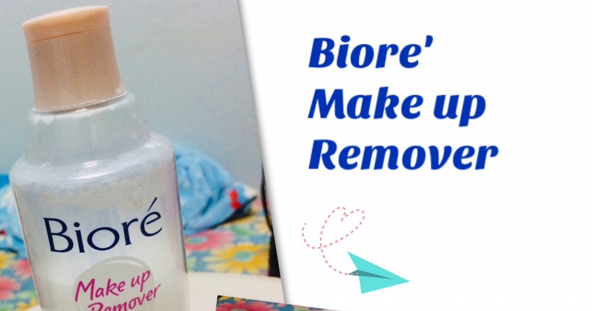 Review Biore' make up Remover