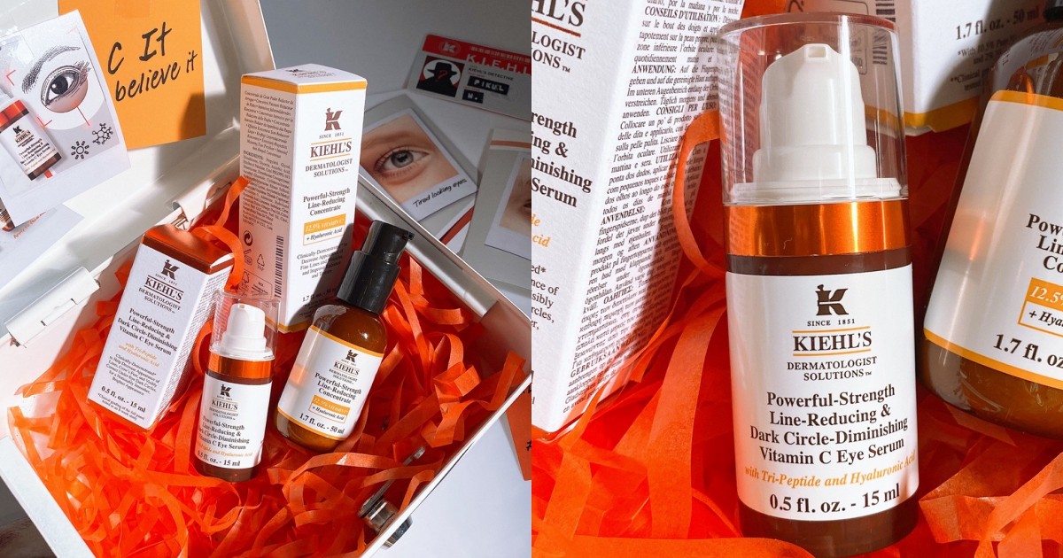 Kiehl’s Vit C Eye Serum เซรั่มวิตซีสำหรับแพนด้าเรียกพี่อย่างเรา