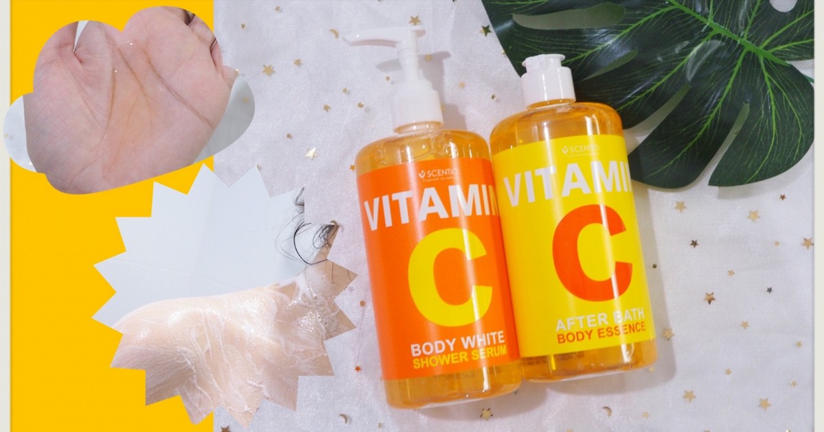 รีวิวVITAMIN C shower serum & body essence