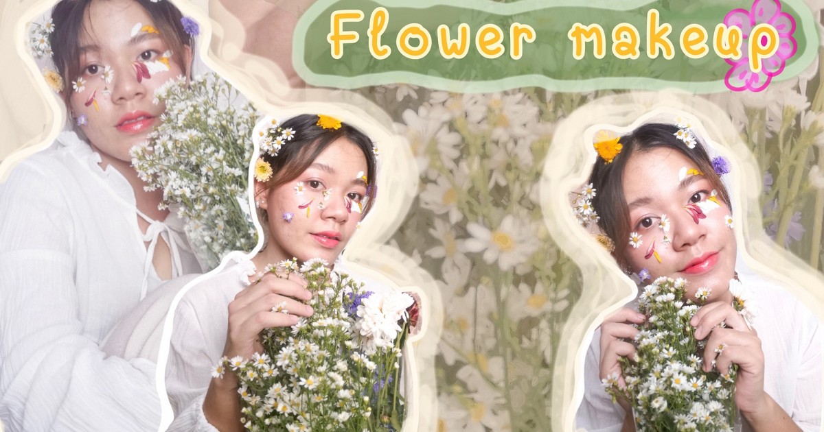 Flower makeup 🌸 แต่งหน้าหวานๆ สไตล์คุณดอกไม้ / อย่าหาทำ
