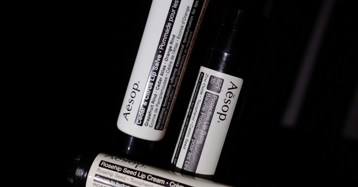 Review Aesop Lip Balm ลิปมันทั้งหมดของ Aesop