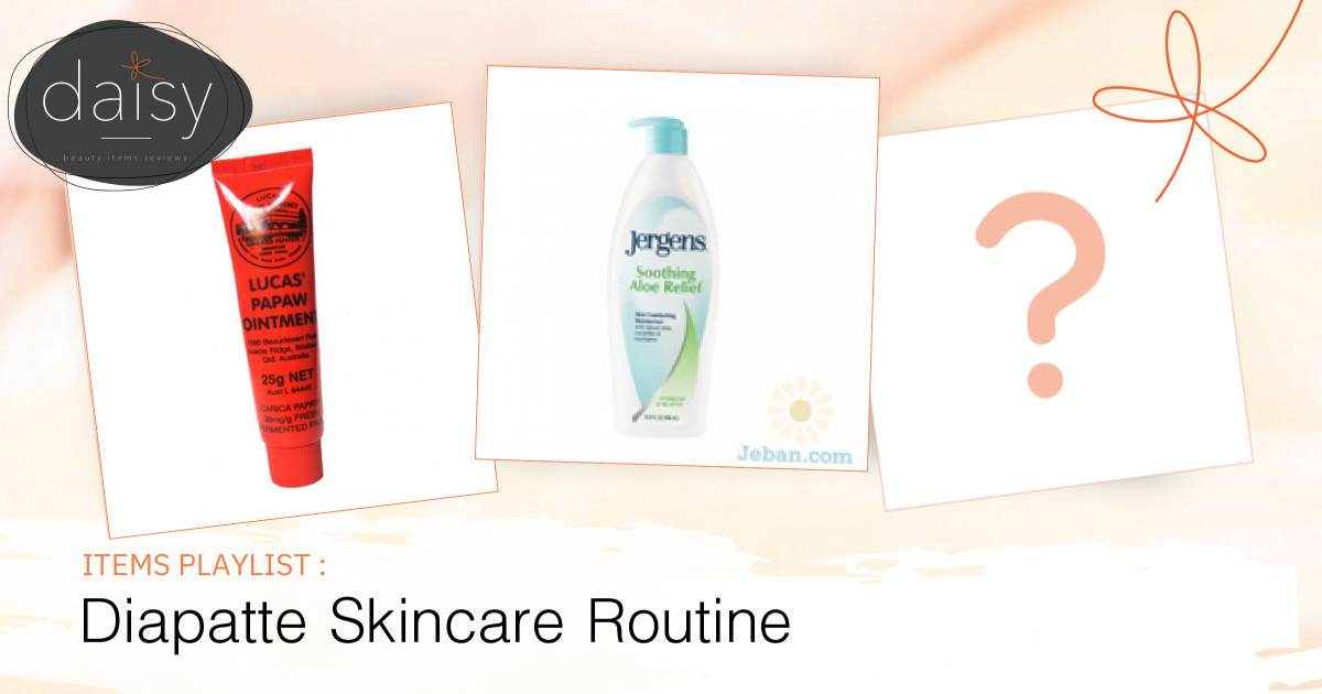 Diapatte Skincare Routine