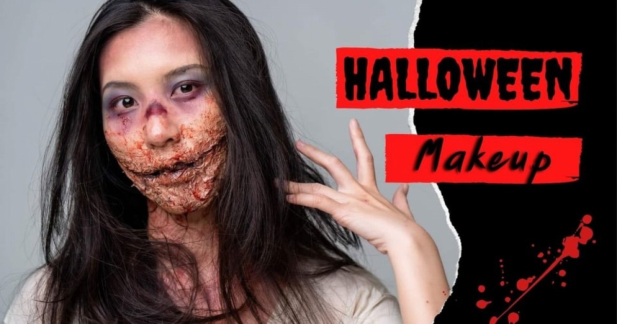 แต่งหน้าฮาโลวีน แบบง่ายๆแต่หลอน (Halloween Makeup) 💀🕷