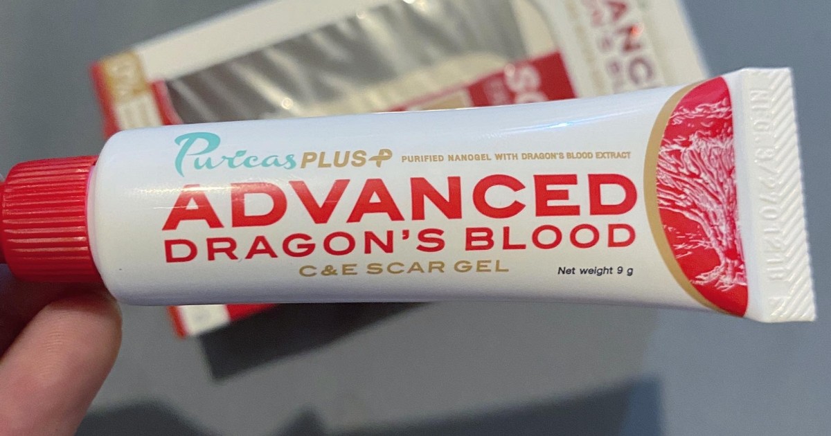 PURICAS PLUS+ ADVANCED DRAGON'S BLOOD C&E SCAR GEL เจลลดรอยแผลเป็นสูตร