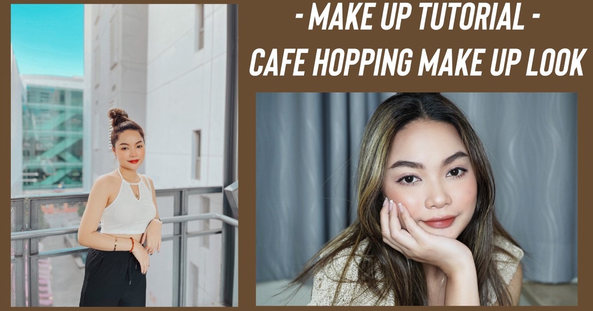 Make up tutorial : Café hopping make up look ! เที่ยวคาเฟ่แบบปังกับ Mild diary