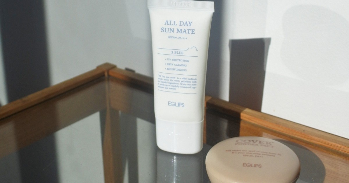 [REVIEW] Eglips All Day Sun Matt + Cover Powder Pact กันแดดแมทสายเกา