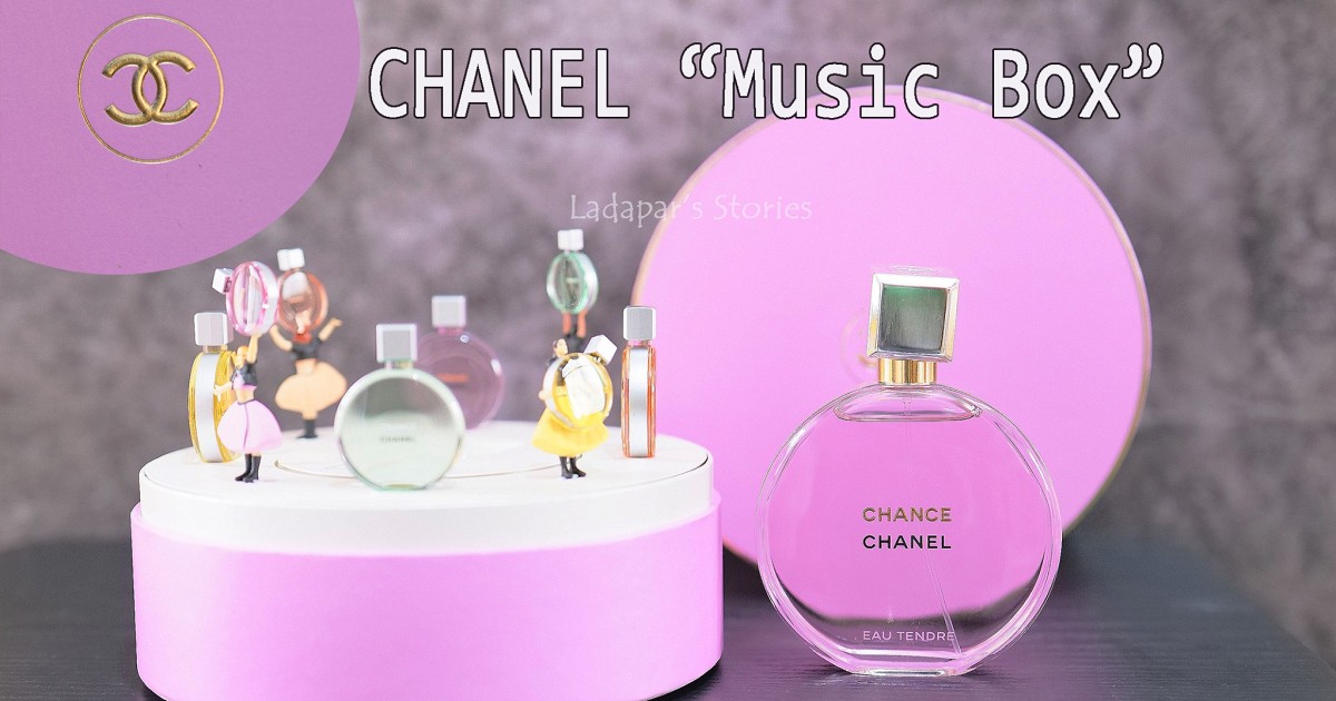 Chanel eau tendre music box Limited Edition 2022 CHANEL