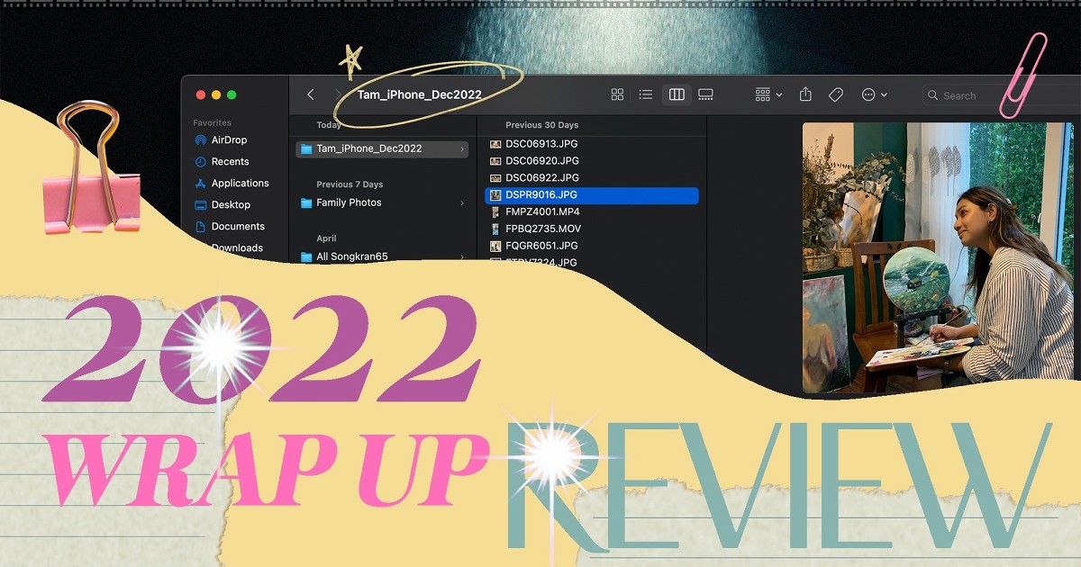2022 Wrap Up Review ) ปีนี้สนุกม้ากกกก