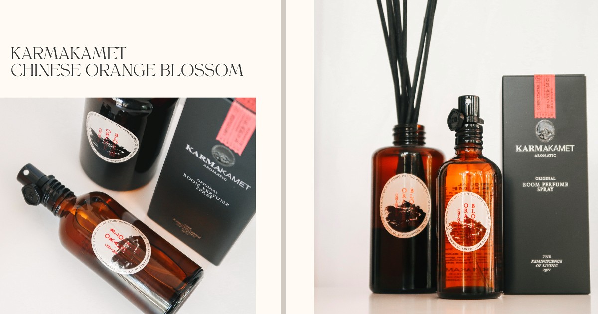 Review Karmakamet Chinese Orange Blossom Diffuser & Room Spray