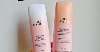 รีวิวกันแดด Her Hyness สูตรใหม่ Hexapeptide Anti-Aging Super Dry Touch Sunscreen SPF50+ PA++++