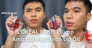 L'ORÉAL PARIS Plump Ambition Hyaluron Lip Oil  | DCTEEA ดีซีเต้