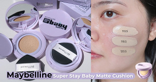 คุชชั่นเบบี้แมทท์ Maybelline Super Stay Baby Matte Cushion