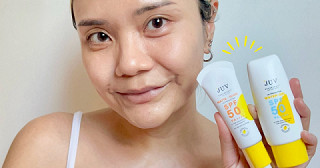 รีวิว JUV Sunscreen 2 สูตร บอกเลยว่าใช้ดีทั้งคู่
