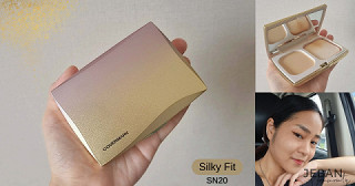 แป้งผสมรองพื้นที่ให้นิชผิวสวยตลอดทั้งวัน COVERMARK Silky Fit (: