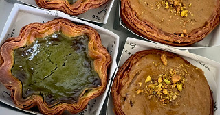 Croissant Egg Tart (ครัวซองต์ทาร์ตไข่) ของ James Boulangerie