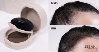รีวิว Hair Makeup Powder (ผงเติมโคนผม) จาก CEZANNE