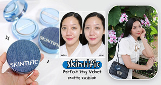 คุชชั่นที่เลิฟที่สุดแห่งปี 2025 : Skintific Perfect Stay Velvet Matte Cushion