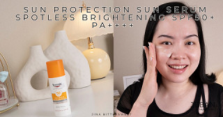 Review Eucerin Sun Protection SUN SERUM SPOTLESS BRIGHTENING SPF50+ PA++++