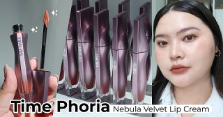 Time Phoria Nebula Velvet Lip Cream