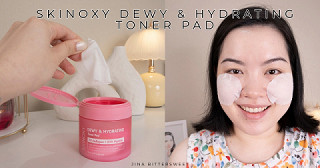 Review Skinoxy Dewy & Hydrating Toner Pad
