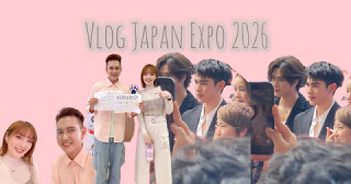 Mini vlog Japan Expo 2026🇯🇵 เจอน้องโฟร์ทและได้ฟังพี่แป้ง Kirarista พูดจีนแล้วเย้ๆ😆🩷🩵💚