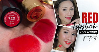 Cool vs Warm Red Lip 💄 Makeup Tutorial | เทคนิคแต่งหน้าปากแดง