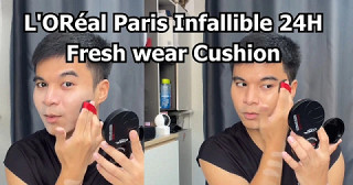 L'Oréal Paris Infallible 24H Fresh Wear Cushion | DCTEEA ดีซีเต้ #LOrealFreshWearCushion