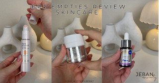 EP 5 Empties Review Skincare