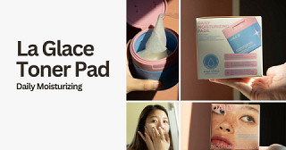 เพิ่มความชุ่นชื้นให้ผิวด้วยงบหลักร้อยกับ La Glace Daily Toner Pads