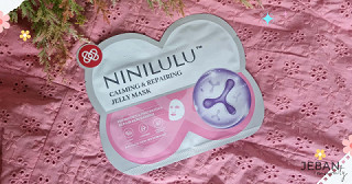 มาส์กหน้ากับ NINILULU Calming & Repairing Jelly Mask (: