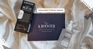 Intense Bright W Booster Ampoule แอมพลูบำรุงผิวที่เนื้อเบาสบายที่สุดเท่าที่เคยใช้มา (: