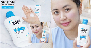 รีวิว Acne-Aid Gentle Cleanser คลีนเซอร์คนเป็นสิว ผิวแพ้ง่าย